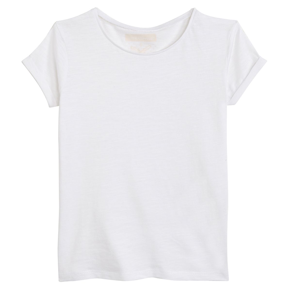 IN EXTENSO Tee-shirt manches courtes uni fille