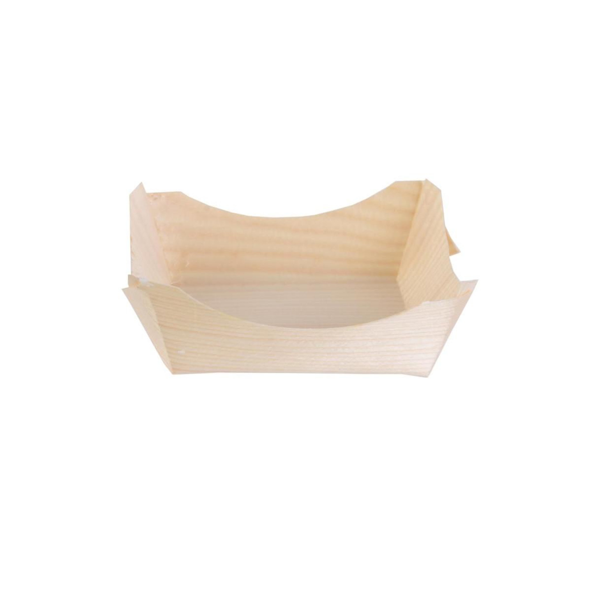 Voir la diapositive 2 : COOK CONCEPT Lot de 12 Barquettes en Pin  Ecolo  10cm Naturel