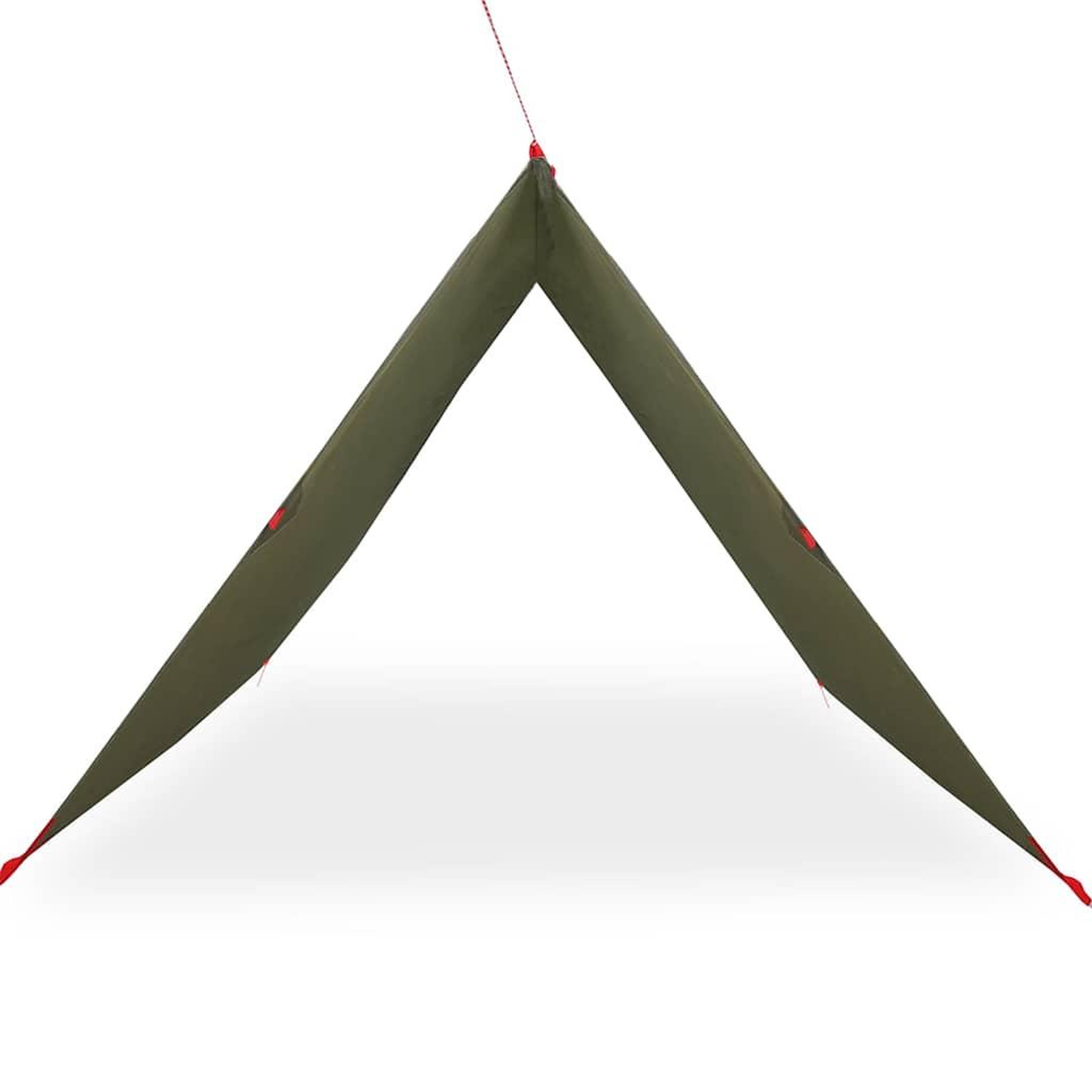 Voir la diapositive 4 : VIDAXL Bache de camping vert olive 366x306 cm impermeable