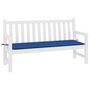 Voir la diapositive 3 : VIDAXL Coussin de banc de jardin bleu royal 200x50x3 cm tissu oxford