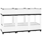 VIDAXL Lit sureleve 120x40x71 cm Polypropylene