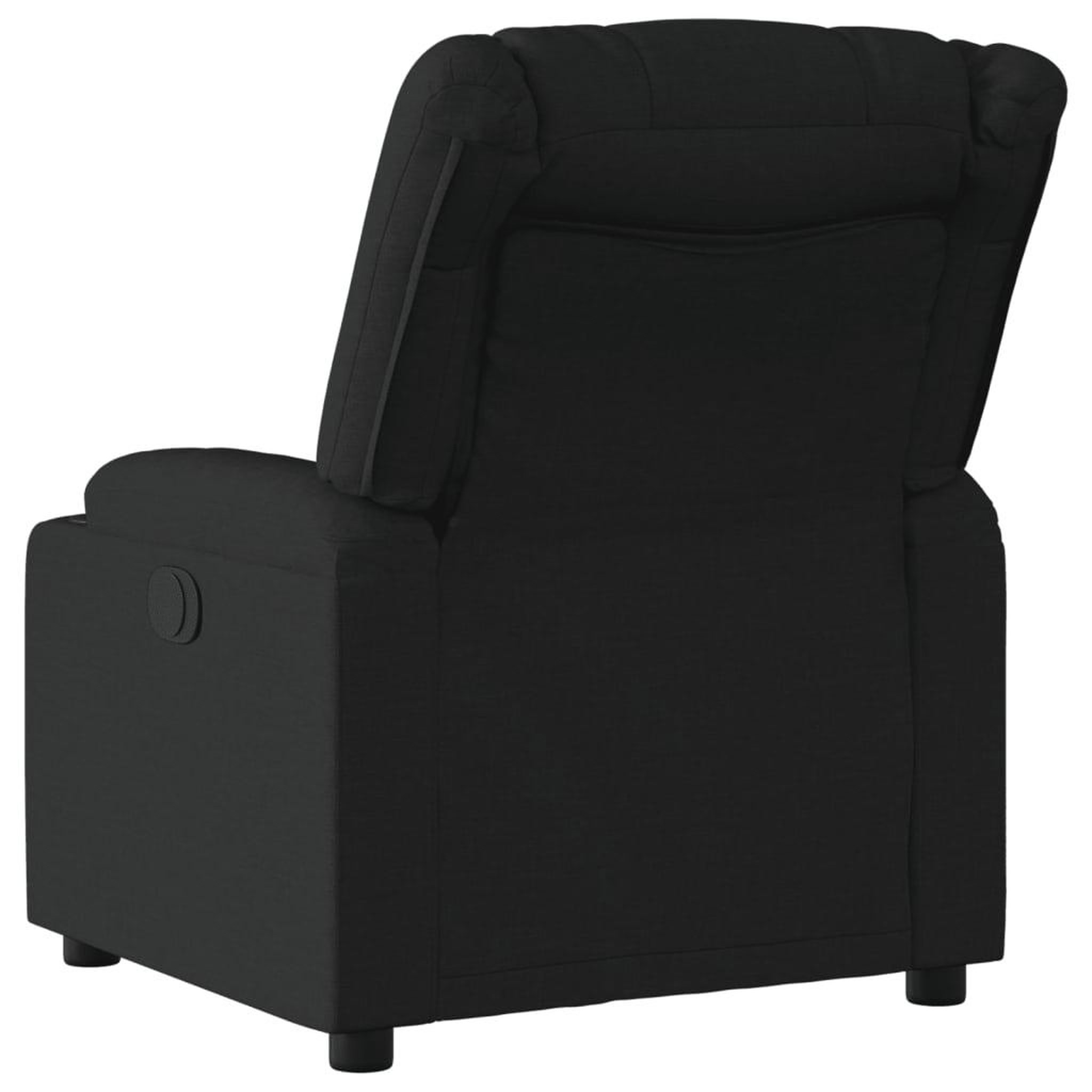 Voir la diapositive 5 : VIDAXL Fauteuil inclinable electrique Noir Tissu