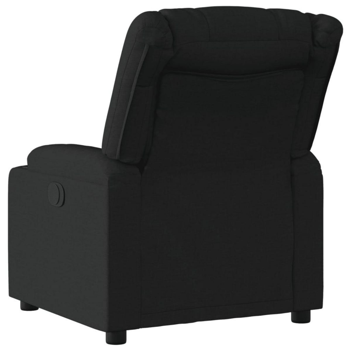 VIDAXL Fauteuil inclinable electrique Noir Tissu