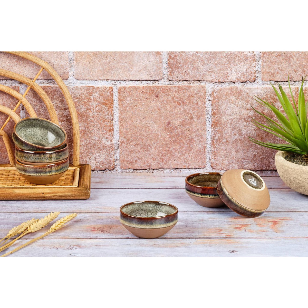 BJORN Bol GENESIS Ø8cm - 6 pièces - Basalte