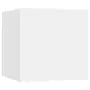 VIDAXL Table de chevet Blanc 30,5x30x30 cm Bois d'ingenierie