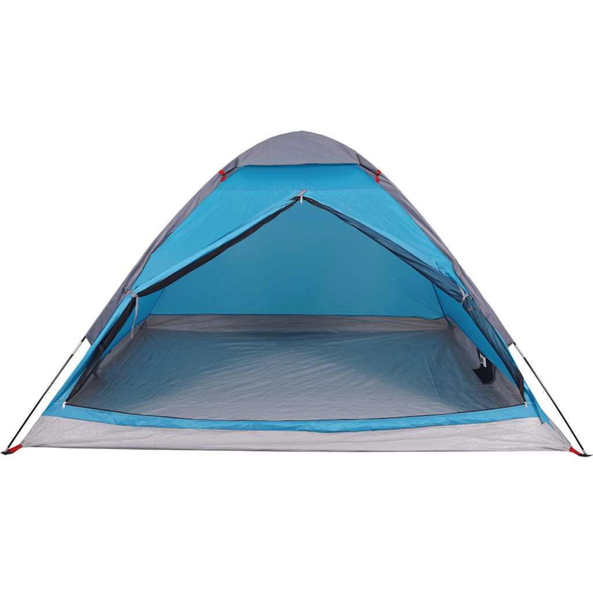VIDAXL Tente de camping a dome 2 personnes bleu impermeable