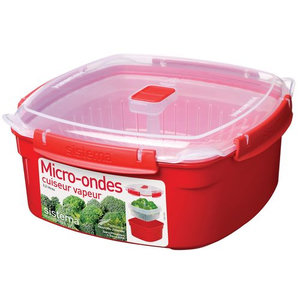 Stérilisateur Micro-ondes Pour Biberons - Organisateur 6 Biberons, Vapeur, Séchage Rapide, En Plastique Alimentaire