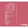 Voir la diapositive 6 : KERBL Kerbl Arbre a chat mural Dolomit Grappa 158 cm Taupe