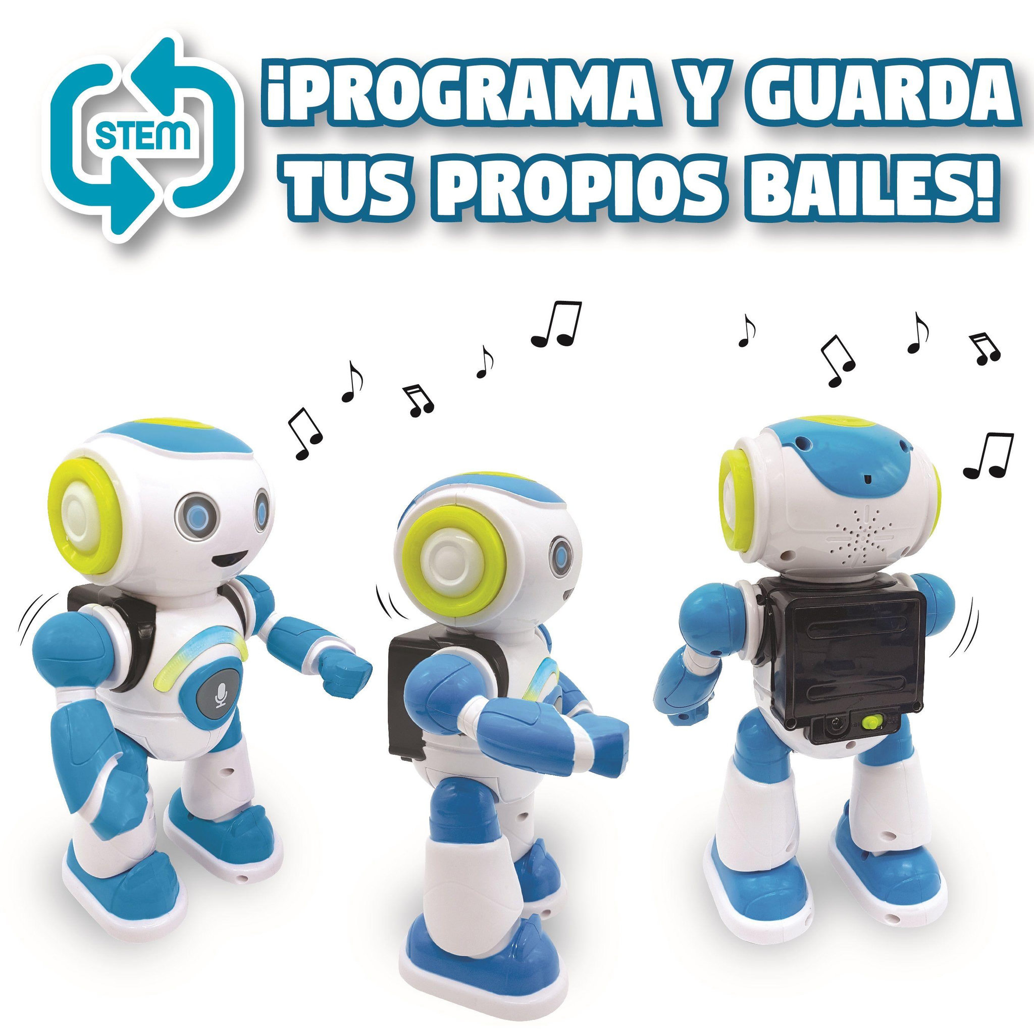 Voir la diapositive 6 : Lexibook POWERMAN MASTER Robot Programmable (Espagnol)