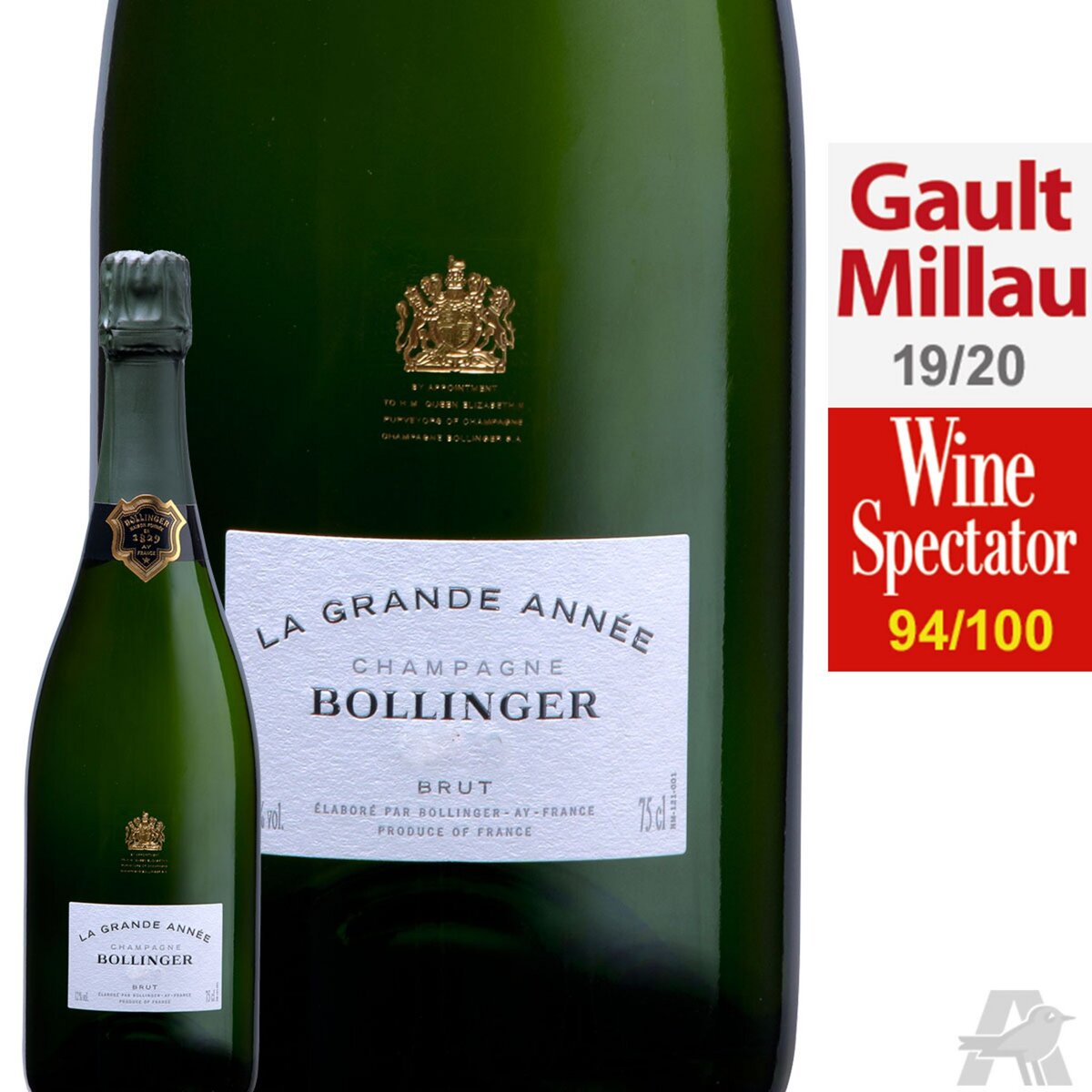 Bollinger Champagne Bollinger La Grande Année Champagne Brut 2004 avec étui