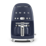 SMEG Cafetière filtre programmable 10 tasses 1050w navy blue - DCF02NBEU