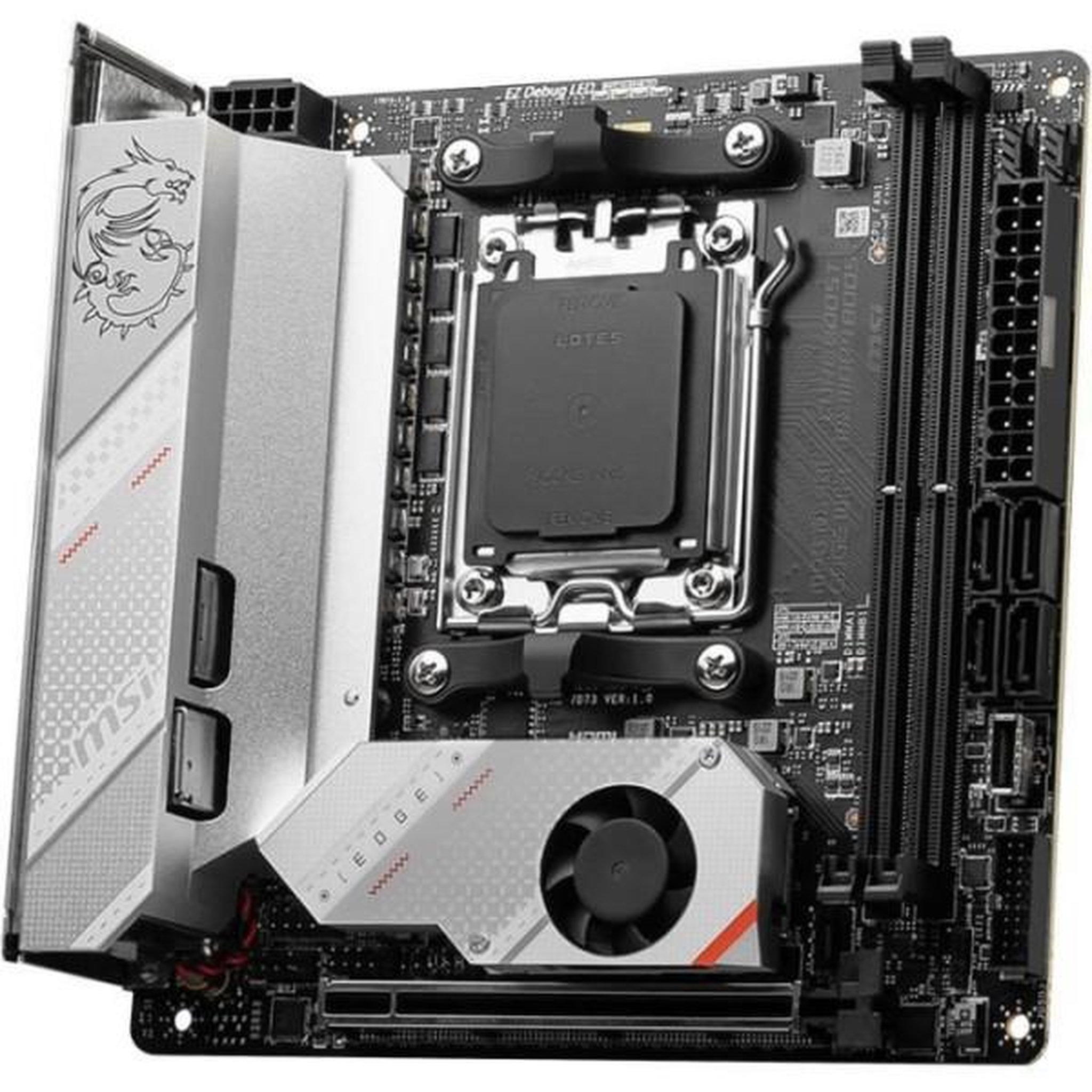 Voir la diapositive 3 : MSI Carte mere - MSI - MPG B650I EDGE WIFI - AM5 - DDR5 - Wi-Fi 6E
