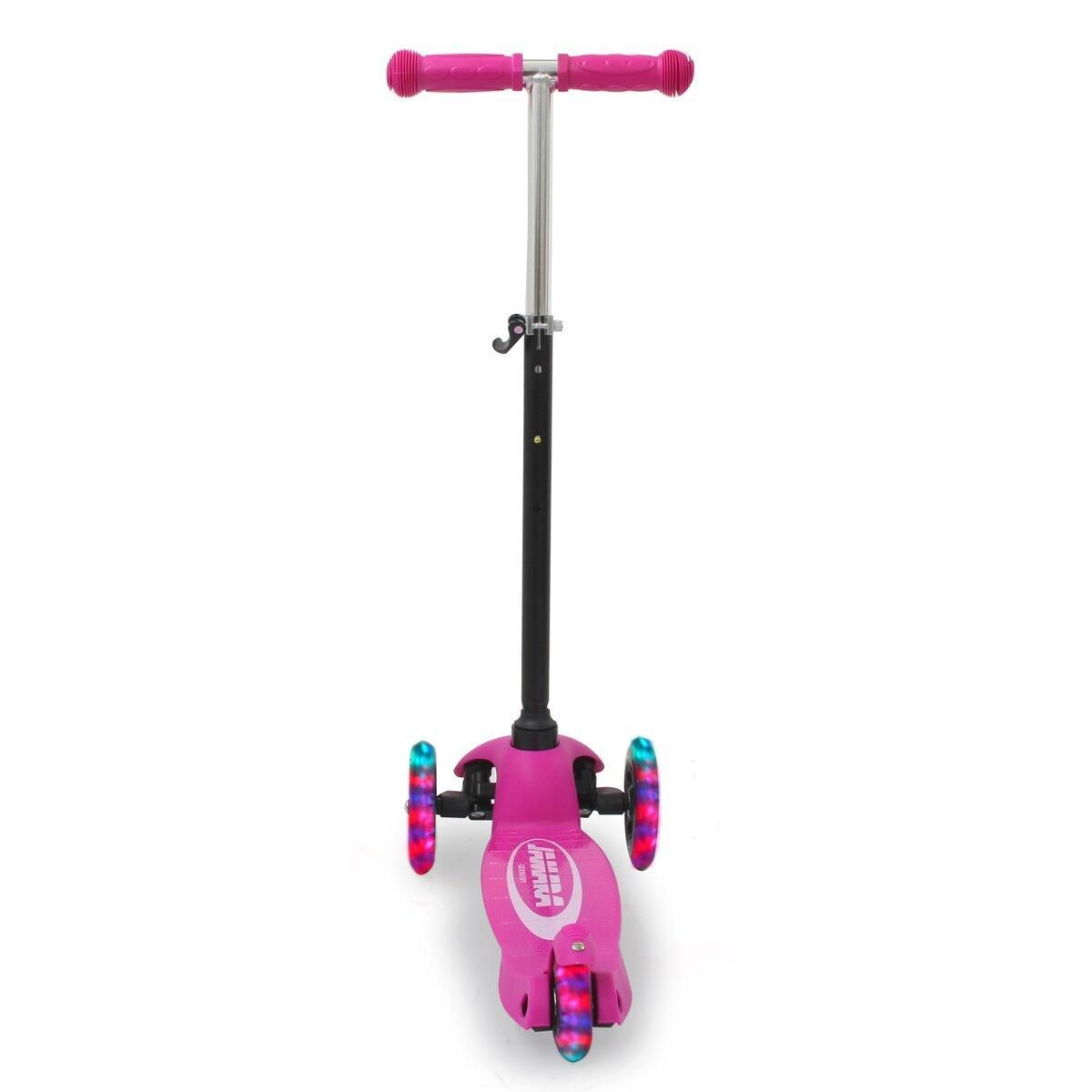 Jamara KickLight Scooter - couleur rose vif
