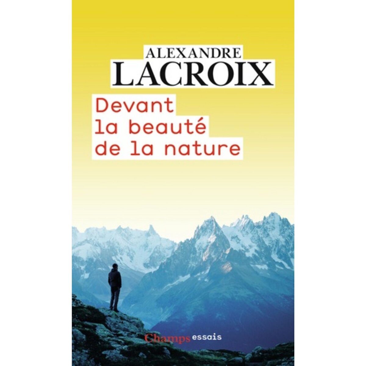  DEVANT LA BEAUTE DE LA NATURE, Lacroix Alexandre