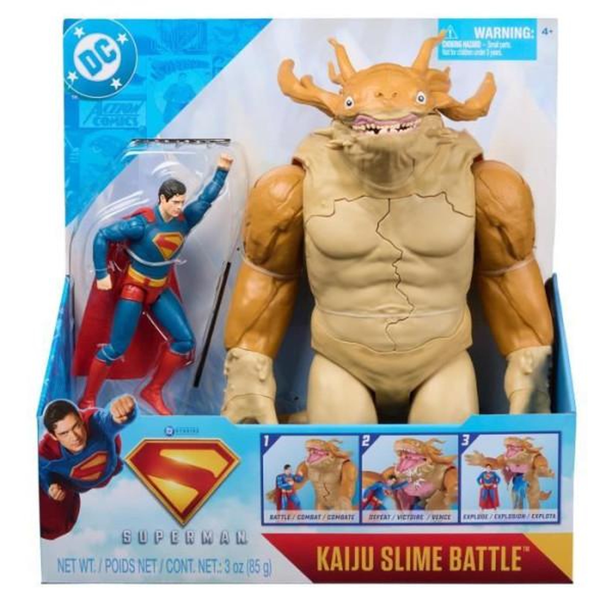Voir la diapositive 2 : Superman Figurine Superman Battle Pack Kaiju Superman Movie