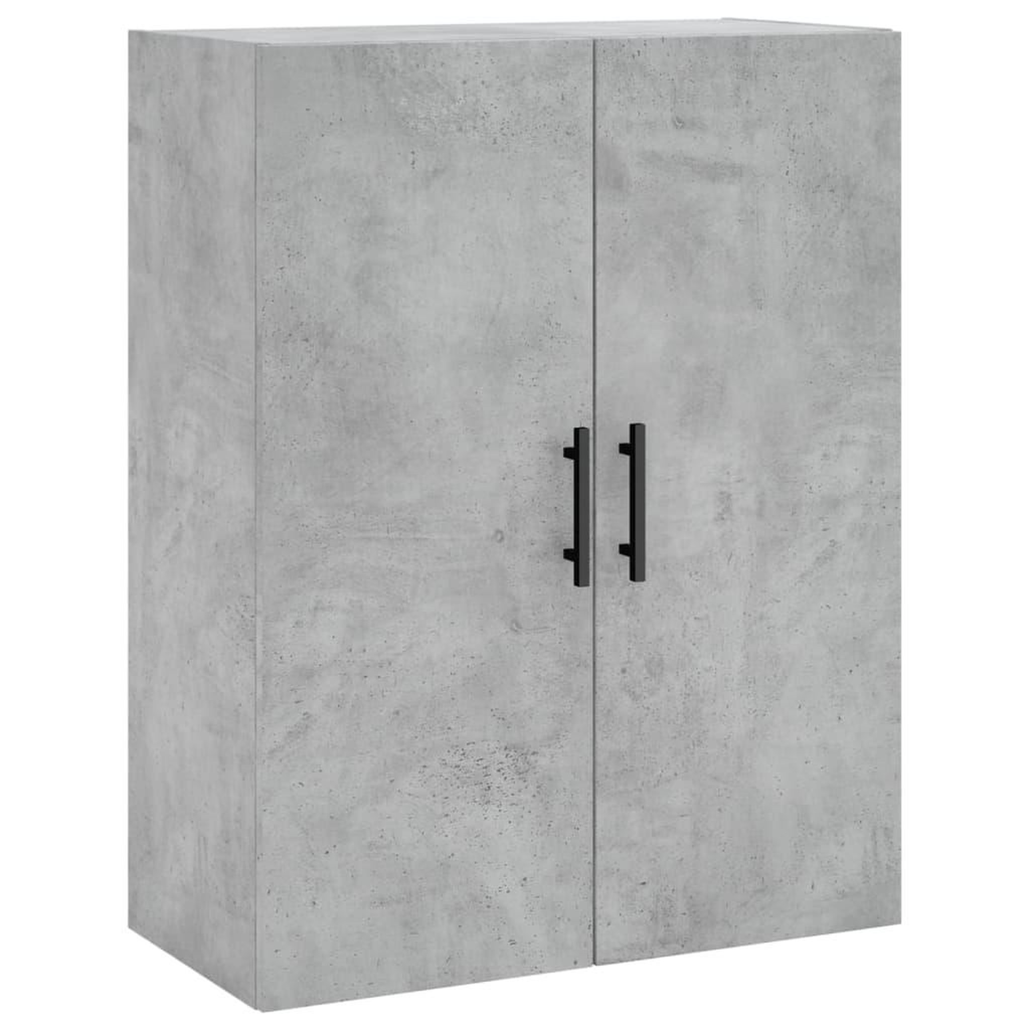 Voir la diapositive 5 : VIDAXL Buffet haut Gris beton 69,5x34x180 cm Bois d'ingenierie