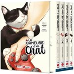 LA GAMEUSE ET SON CHAT TOME 1 A 4 : COFFRET EN 4 VOLUMES. AVEC UNE ILLUSTRATION COLLECTOR OFFERTE, Nadatari Wataru