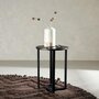 Voir la diapositive 4 : Paris Prix Table d'Appoint Design  Lawton  55cm Noir