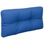 Voir la diapositive 4 : VIDAXL Coussins de palette lot de 2 bleu royal tissu