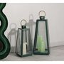 Voir la diapositive 5 : Paris Prix Lot de 2 Lanternes en Verre  Grent  57cm Vert