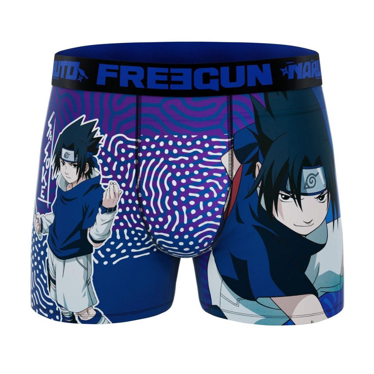 FREEGUN Lot de 3 boxers enfant Naruto Classic
