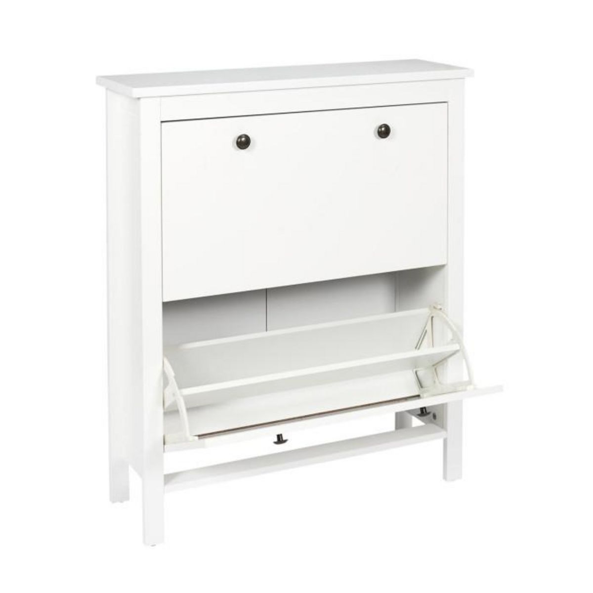 Paris Prix Meuble à Chaussures  Elisabeth  92cm Blanc