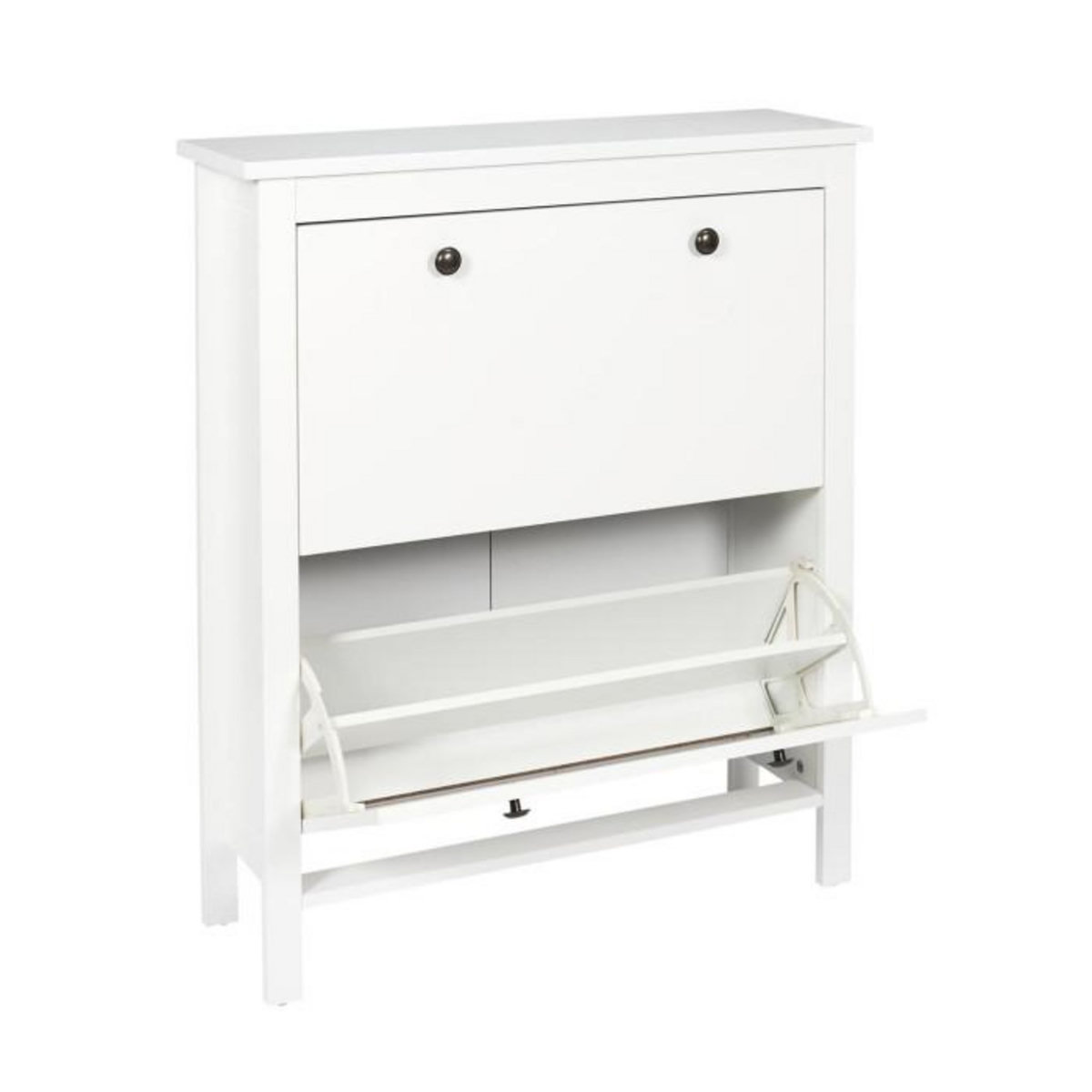 Paris Prix Meuble à Chaussures  Elisabeth  92cm Blanc