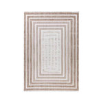 Paris Prix Tapis Tissé Géométrique  Sarai  Marron & Beige. Coloris disponibles : Beige