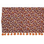 Voir la diapositive 4 : Paris Prix Plaid Imprimé  Fleurs  130x180cm Orange