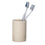 Voir la diapositive 2 : Wenko Gobelet de salle de bain design craquelé Peanut