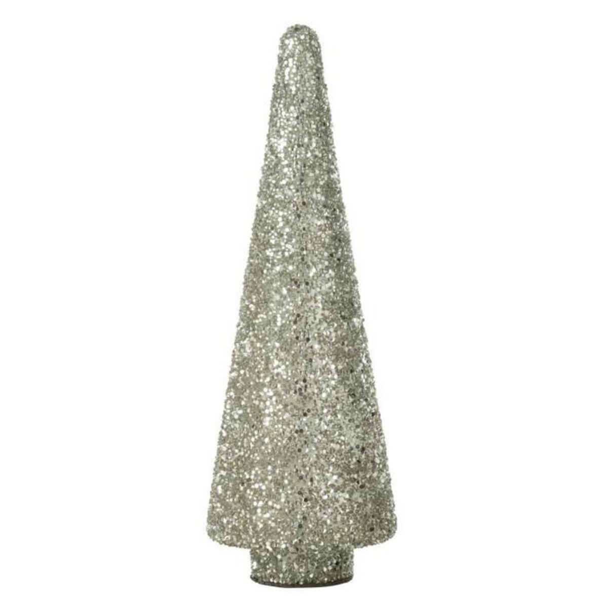 Paris Prix Sapin de Noël Déco à Paillettes  Ethel  39cm Argent