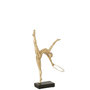Voir la diapositive 2 : Paris Prix Gymnaste Cerceau sur Socle  Écart  35cm Doré & Noir