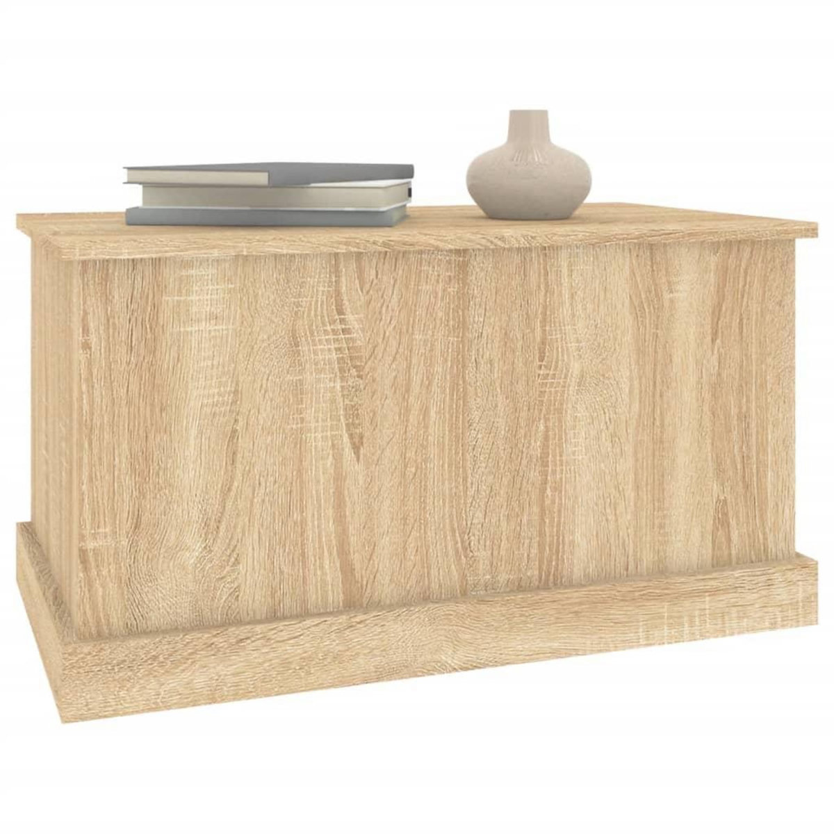 VIDAXL Boîte de rangement chene sonoma 70x40x38 cm bois d'ingenierie