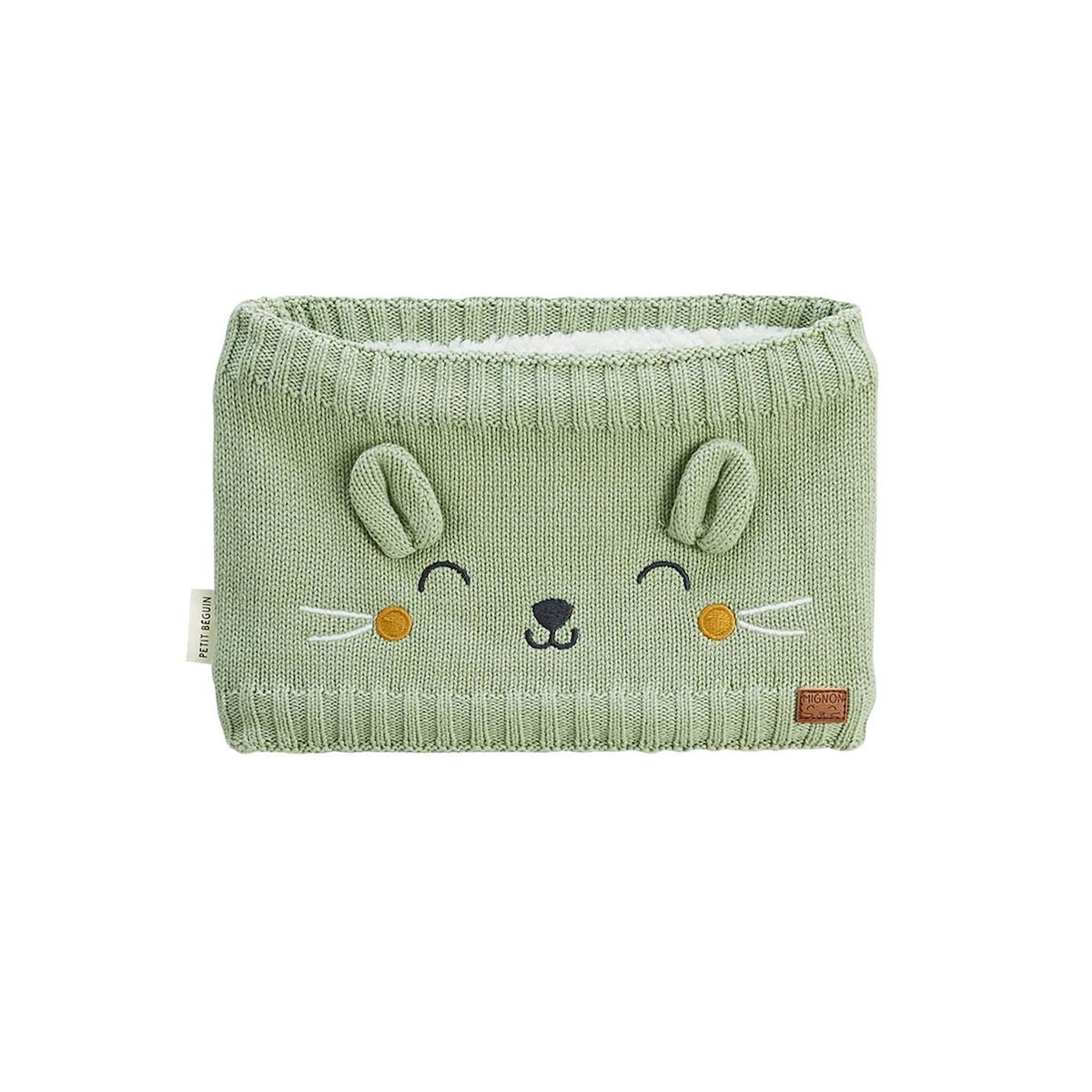 Petit Béguin Cache cou enfant en tricot Boavista