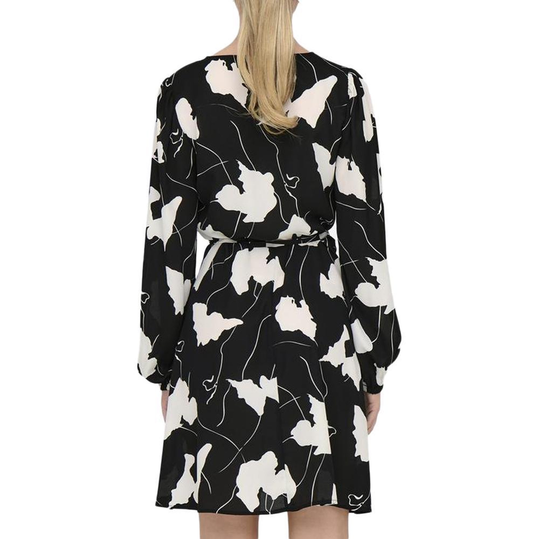 Voir la diapositive 2 : JACQUELINE DE YONG Robe /Blanche Fleurs Femme JDY Base