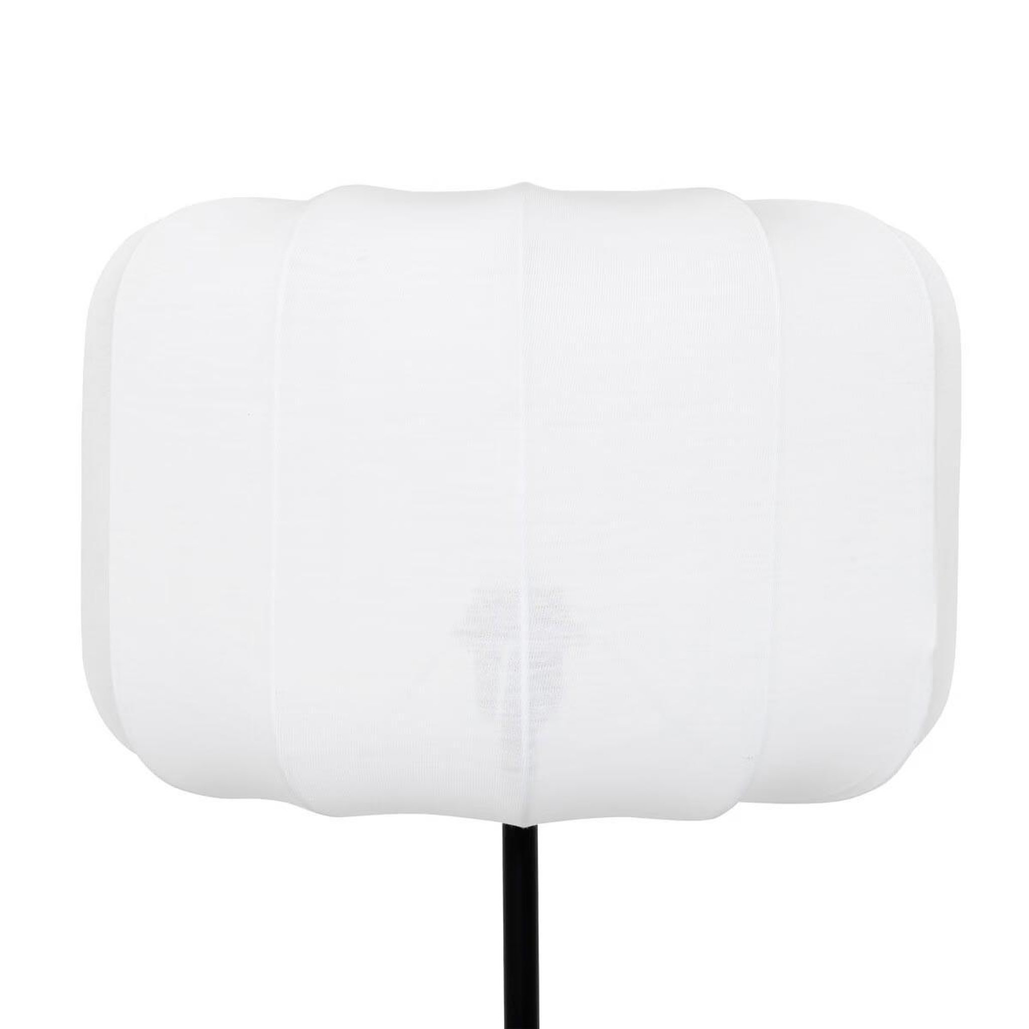 Voir la diapositive 2 : ATMOSPHERA Lampadaire en coton  tobie  37cm blanc & noir