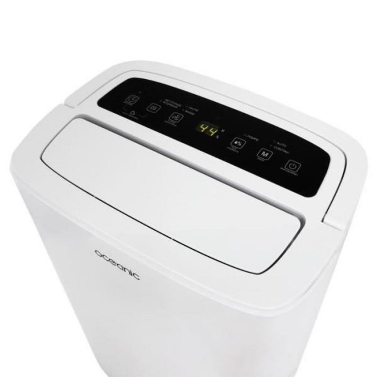 OCEANIC Déshumidificateur d'Air   d'air électrique OCEANIC - Extraction 50 litres/jour - Séchage du linge - Drainage continu - Pompe de levag
