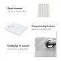 Voir la diapositive 5 : Today Rideau a oeillets - 140X240 - Craie - TODAY Essential - 356002