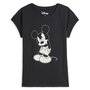 INEXTENSO T-shirt manches courtes noir femme Mickey