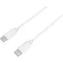 ESSENTIEL B Chargeur secteur chargeur 20W + cable USB-C / USB-C blanc