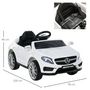 Voir la diapositive 3 : HOMCOM Voiture véhicule électrique enfant 6 V 7 Km/h max. télécommande effets sonores + lumineux Mercedes GLA AMG blanc