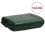Voir la diapositive 6 : VIDAXL Bache vert 1x2,5 m 650 g/m²