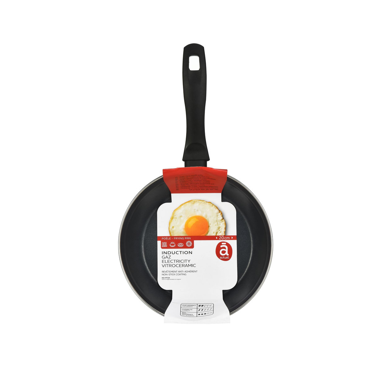 ACTUEL Poêle induction 20 cm