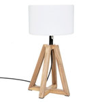 ATMOSPHERA Lampe à Poser Outdoor  Matia  58cm Blanc & Beige