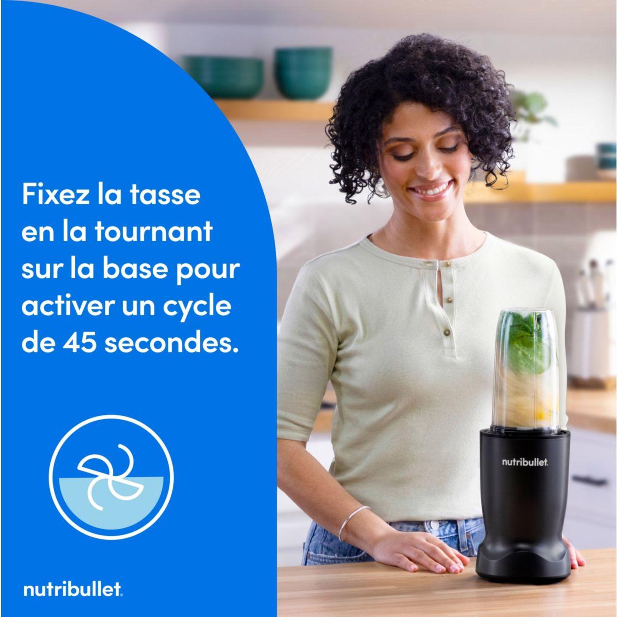 Voir la diapositive 4 : nutribullet Blender turbo nbt1006mb