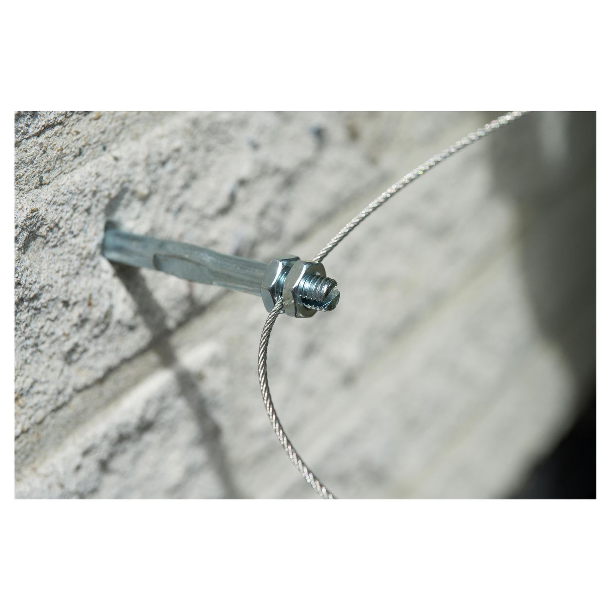 Voir la diapositive 4 : NATURE Kit de palissage - Cable fil de fer galvanisé pour treillis