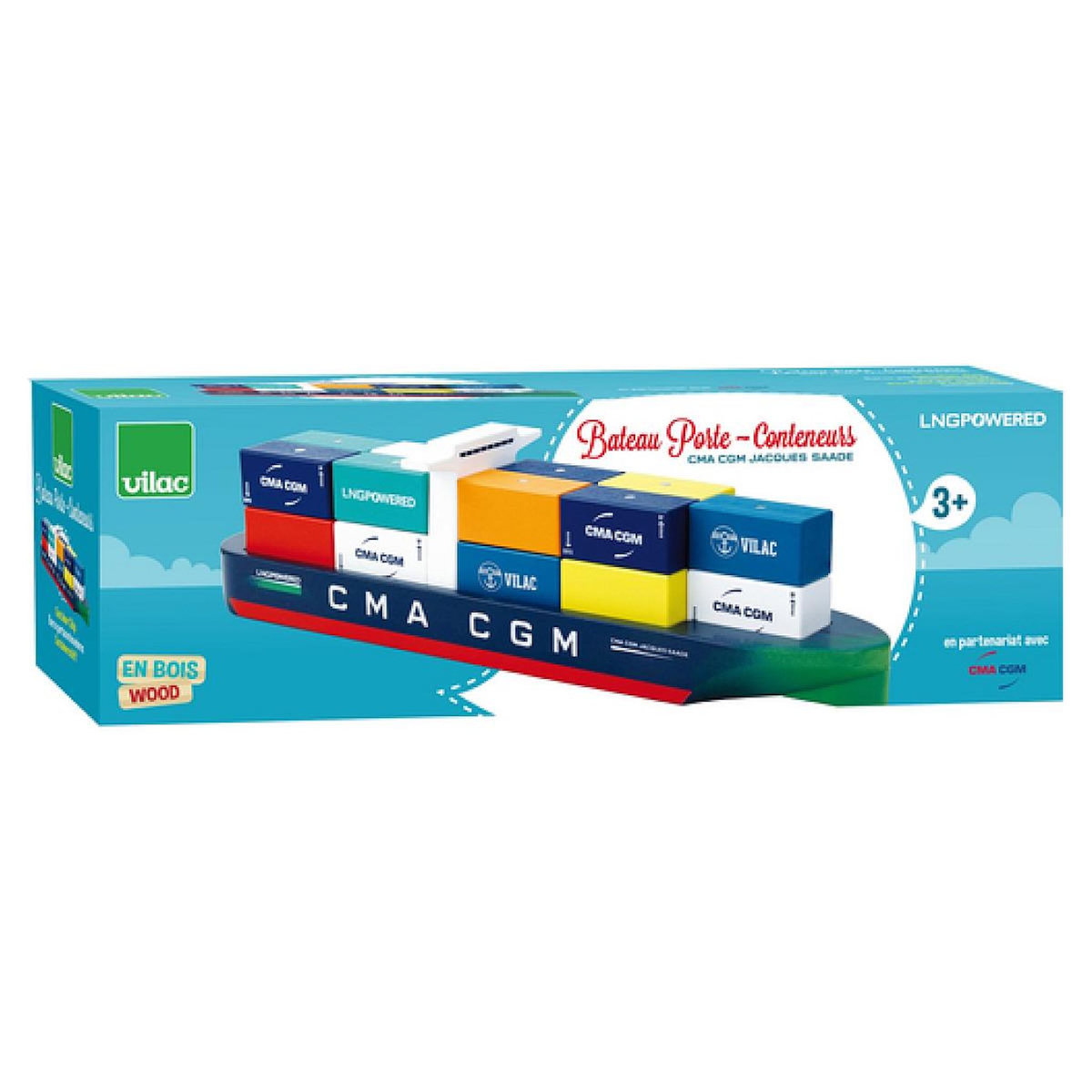 Vilac Bateau porte-conteneurs Jacques Saadé