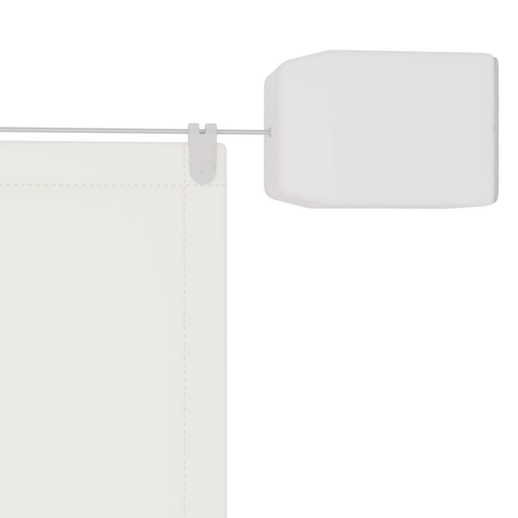 Voir la diapositive 5 : VIDAXL Auvent vertical Blanc 140x420 cm Tissu oxford