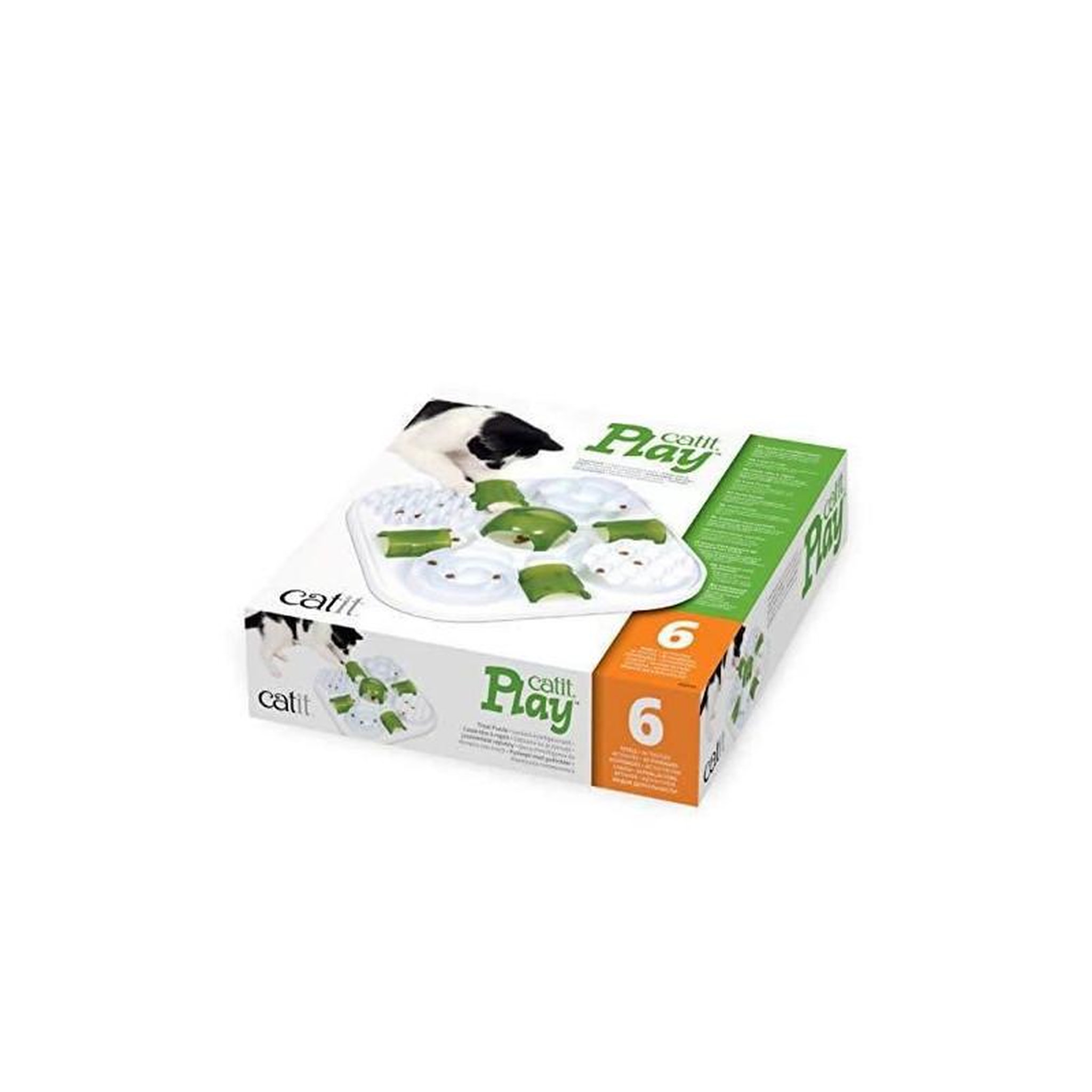 Voir la diapositive 4 : Cat'it Catit Play Treat Puzzle