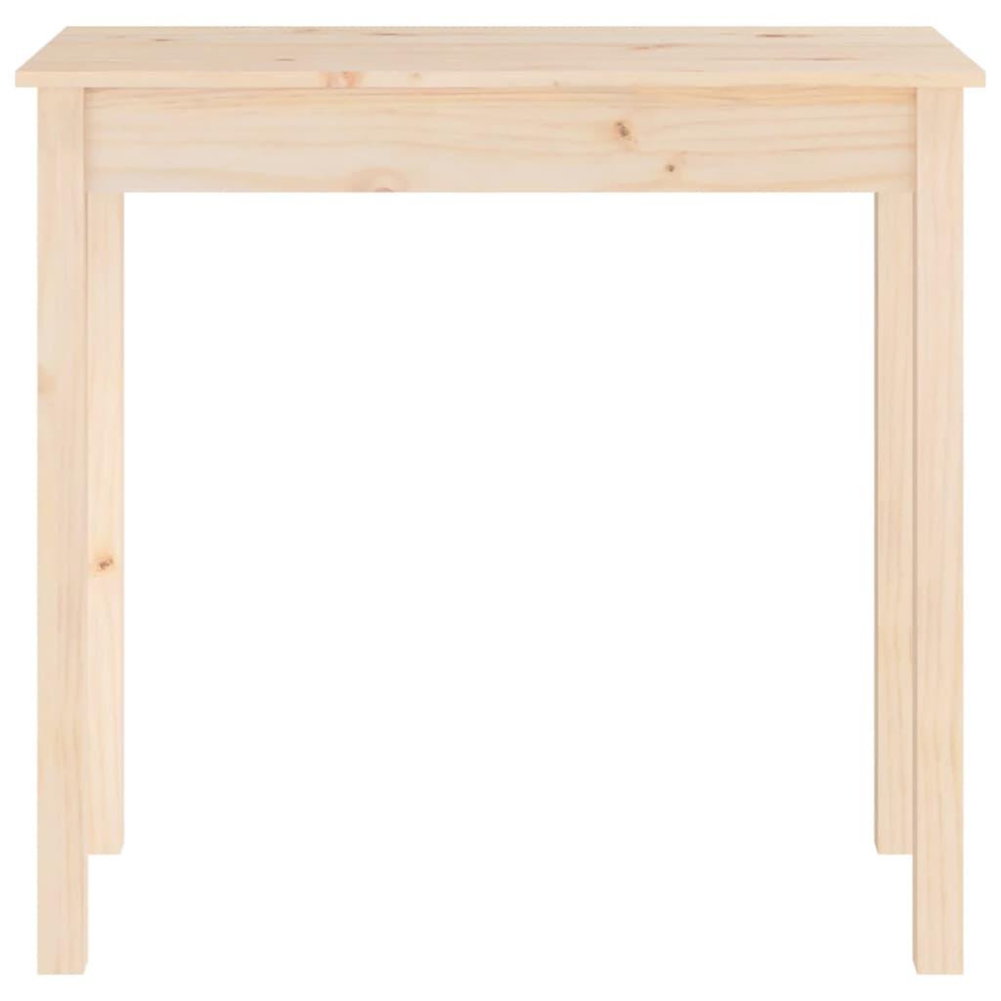 Voir la diapositive 5 : VIDAXL Table console 80x40x75 cm Bois massif de pin